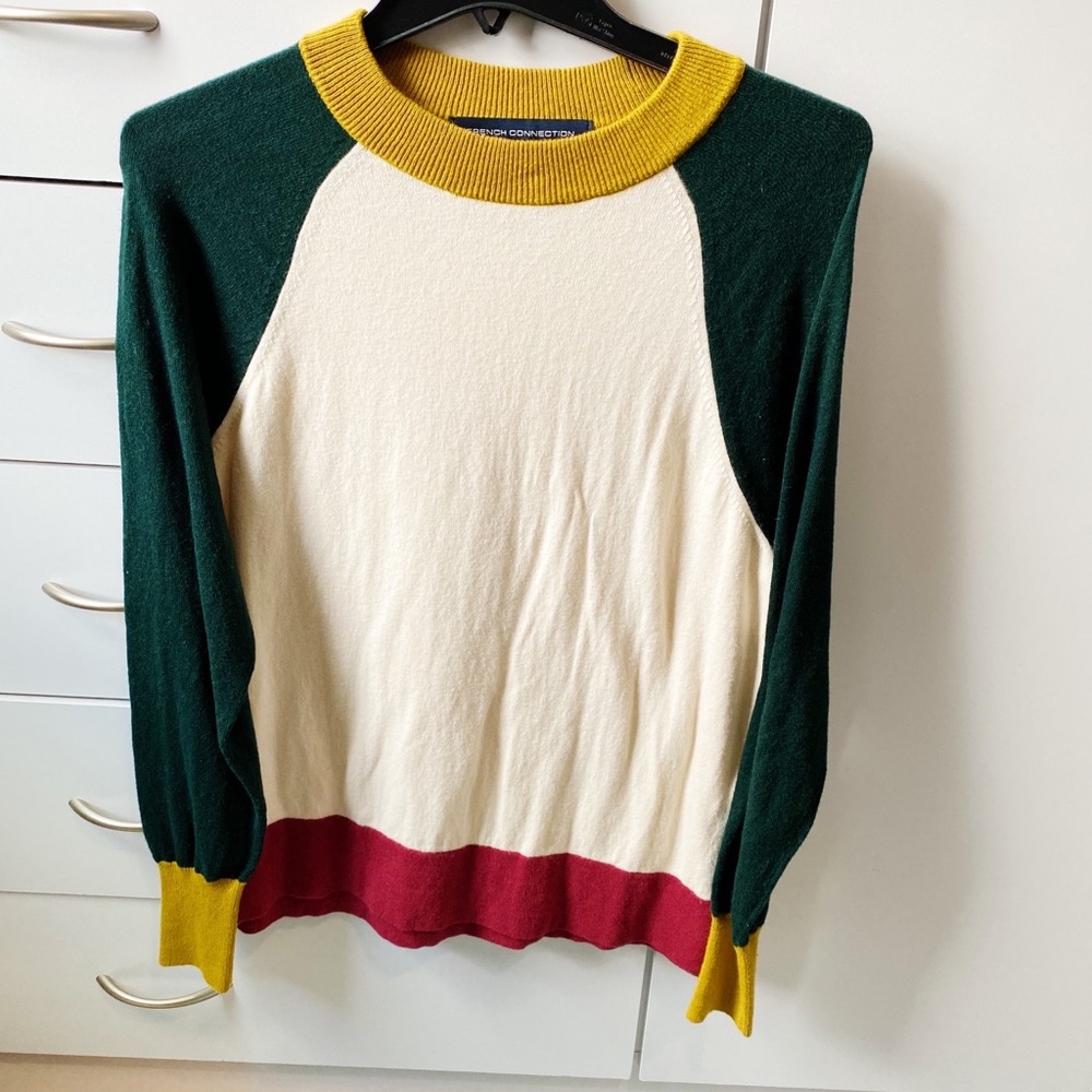 French Connection Color-block Sweater